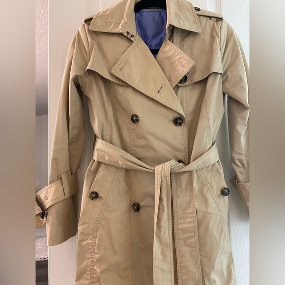 XXS Petite Banana Republic Trench Coat - Picture 2 of 8